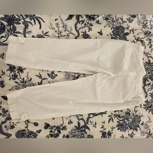 Talbots Perfect Crop Pants in White